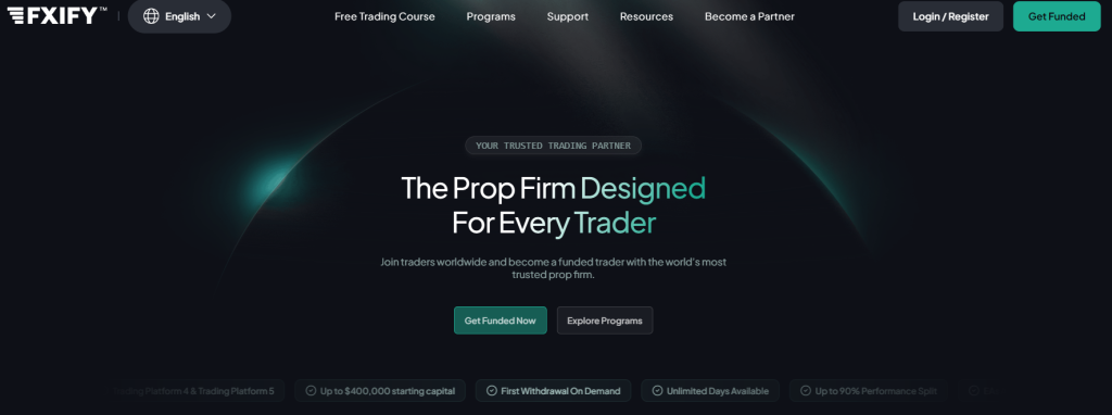 logo of a broker backed prop firm FXIFY