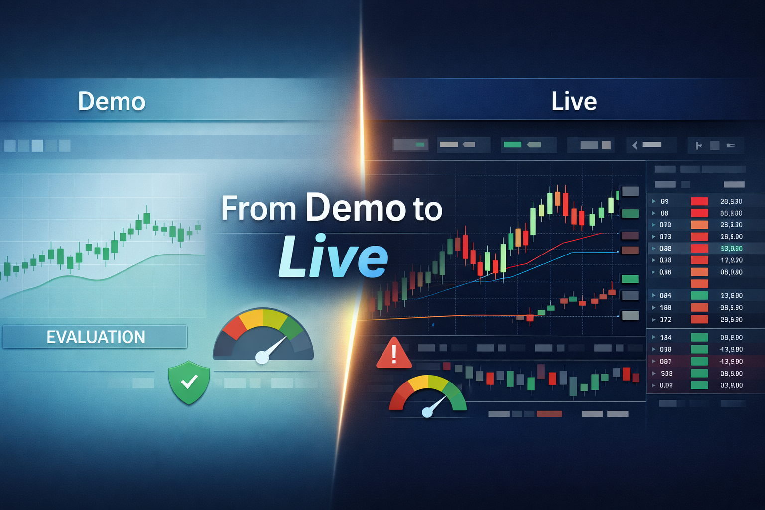 From demo to live: evaluation to funded transition