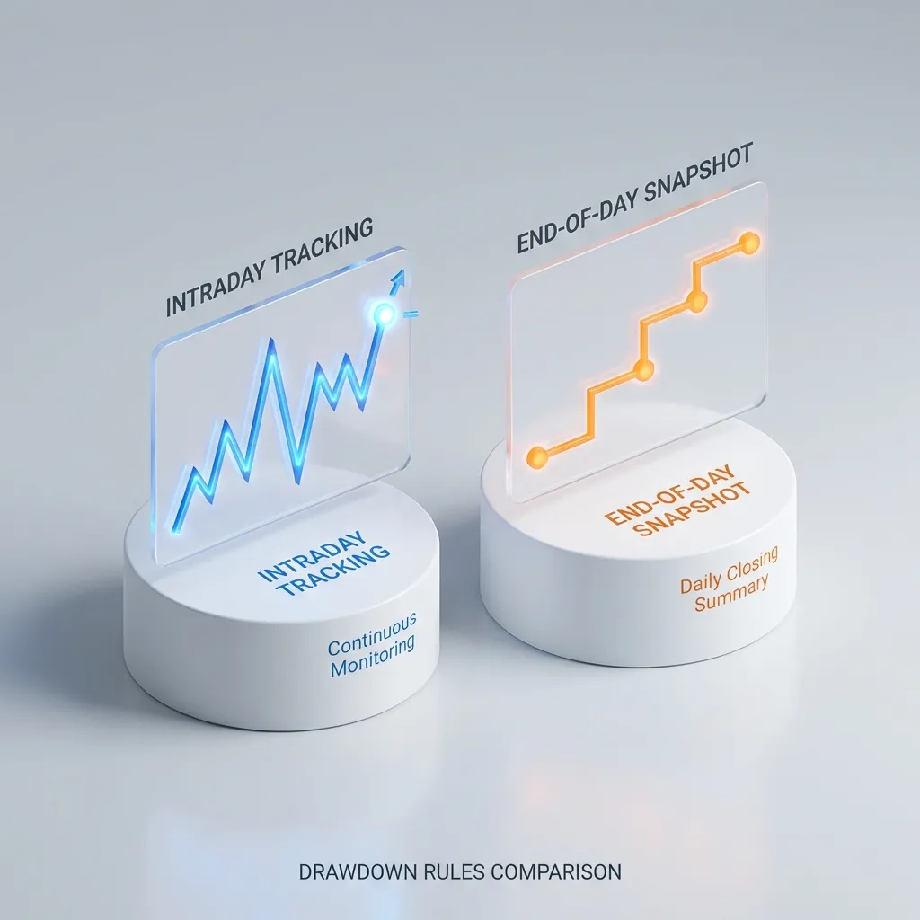 Intraday vs End-of-Day Drawdown Rules