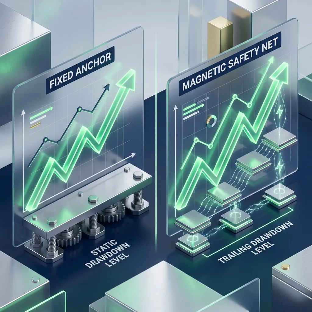 Static vs Trailing Drawdown in Prop Firms
