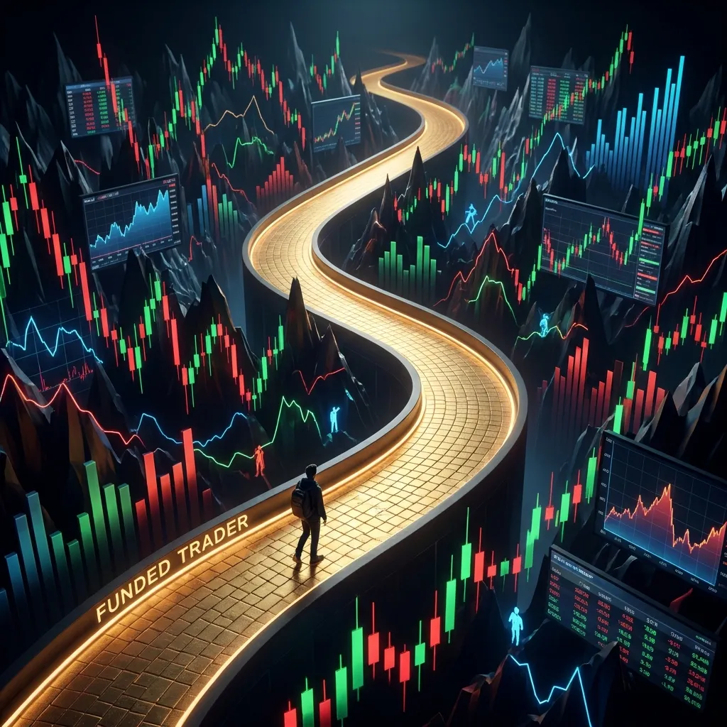 Worked Examples of Funded Trader Paths