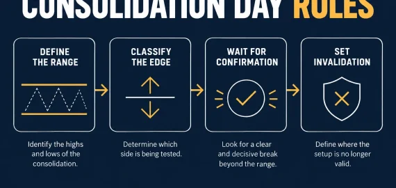 ICT’s NQ Consolidation-Day Rules in Action