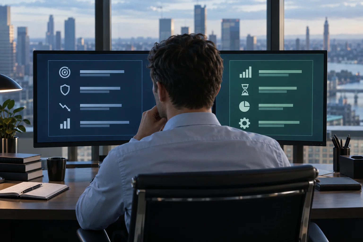 Best alternatives to Instant Funding shown as two account-rule panels on a trader desk