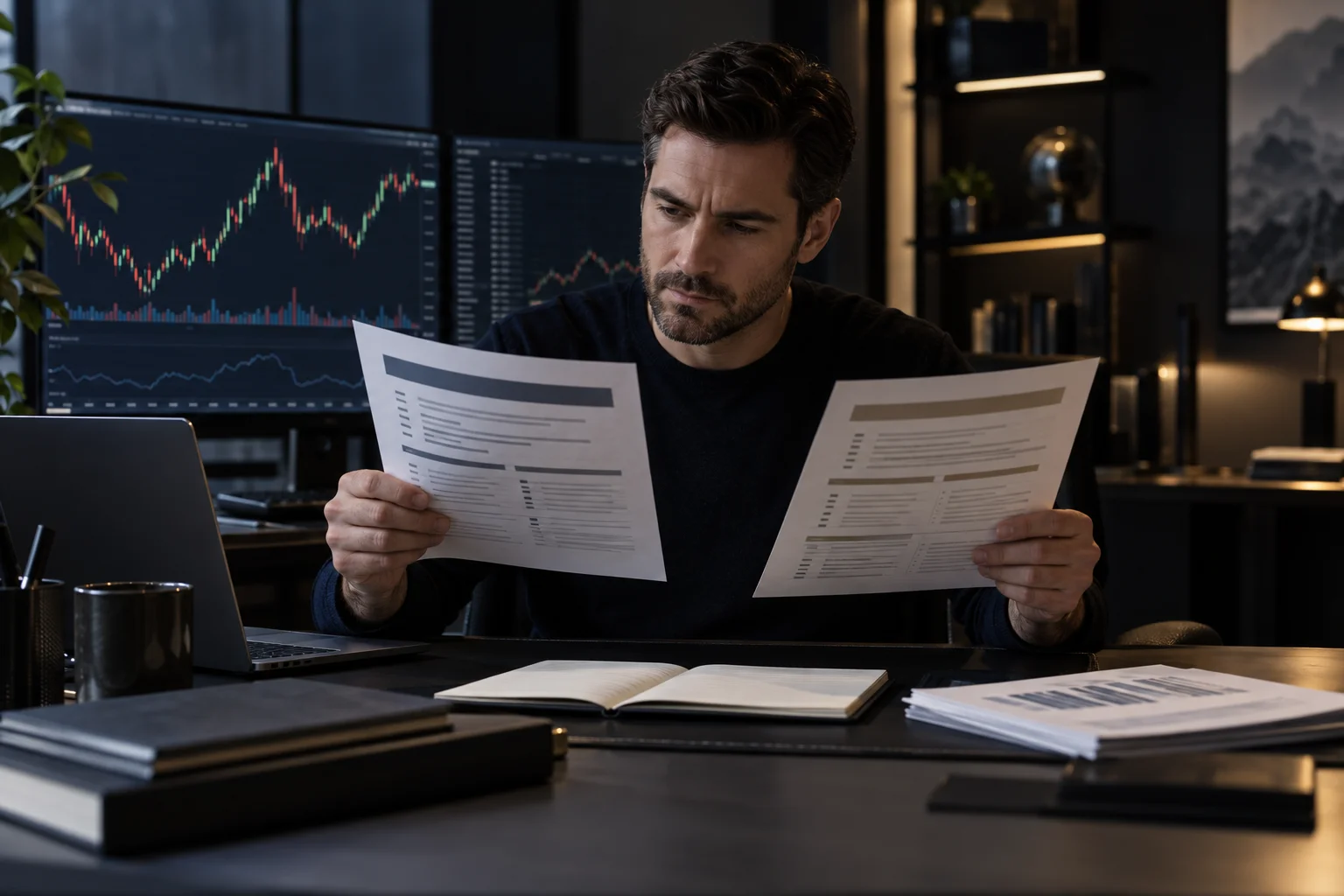 Best Legacy Funded Futures alternatives compared on futures rule sheets at a desk